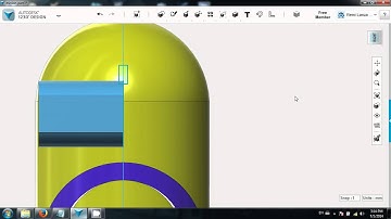 Autodesk 123D - Minion Tutorial minion - Part 3