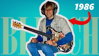 Story of Kurt Cobain's "Bleach" Era Guitars