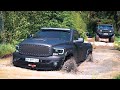 Offroad. Dodge Ram vs HUMMER H2 on the most EXTREME off-road trail.