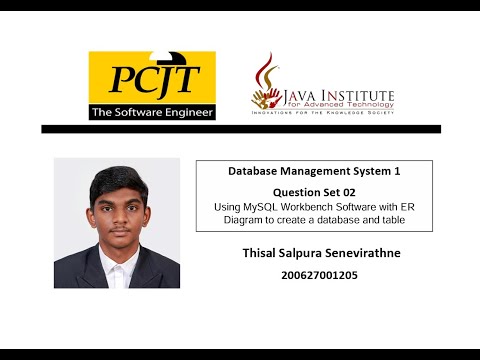 Question Set 02 | Database Management System | Java Institute