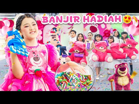 DINAR BAGI-BAGI HADIAH DI HARI ULANGTAHUN, LEIKA DAN SEMUA DAPAT LOSTO JUMBO..😍🥳 #viral #trending