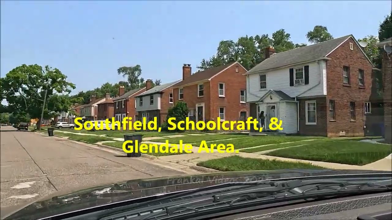 Detroit 2025 Neighborhoods: Southfield/Schoolcraft Area. Project Green Machine; Glendale Gardens.