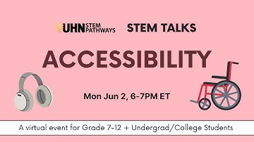 STEM Talks - Accessibility 2025