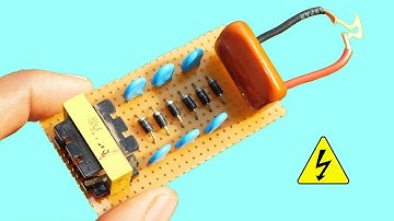 Top 2 High Voltage Generator Circuit Make Very Easy