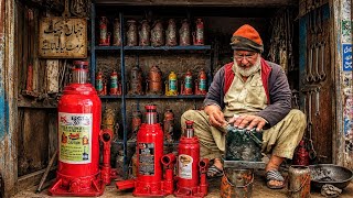 😱 Amazing 30 Ton Hydraulic Jack Restoration | Full Repair Like New