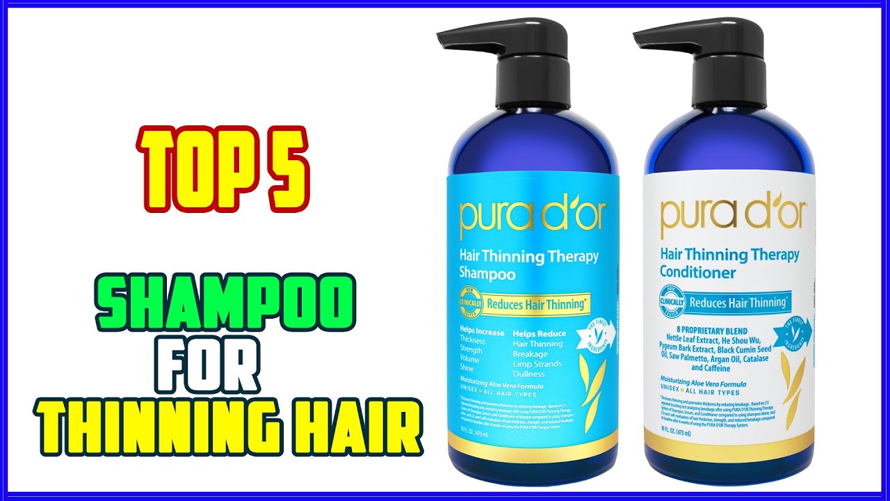 TOP 5 Best Shampoo for Thinning Hair 2026