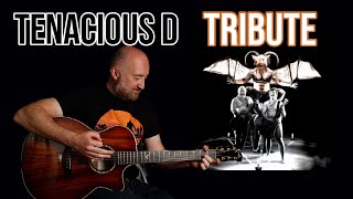 Tablature Tribute de Tenacious D #2809220