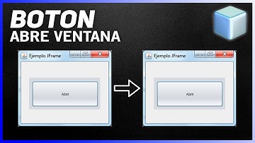 Como hacer un boton que abra una ventana en Java
