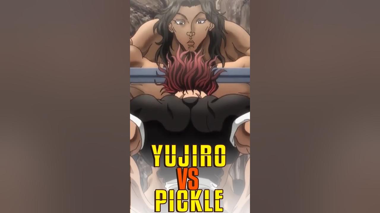 PICKLE VS YUJIRO HANMA #baki #bakihanma #picklebaki #yujirohanma