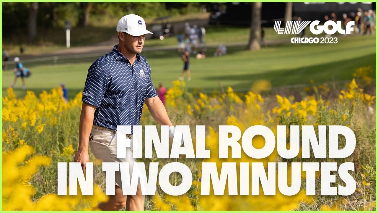 Highlights Final Round in Two Minutes LIV Golf Chicago