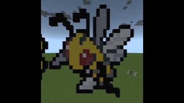Minecraft Pixel Beedrill Sprite 015 #minecraft #pokemon #pixel #pixelart