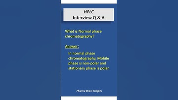 HPLC | HPLC interview question answer