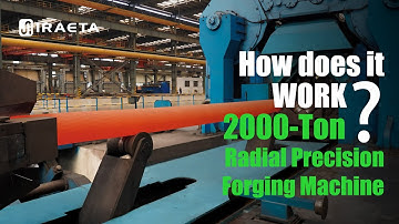 Beyond Rings: 2000-Ton Precision Forging Machine Capable of 25-Meter Bars