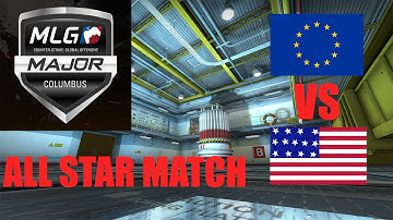 MLG Columbus 2016 All Star Match Nuke - NA vs EU - GeT_RiGhT kennyS Thorin casting - full VOD CS:GO