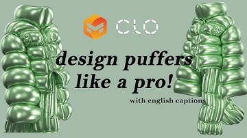 design puffer jackets and pants like a pro |clo3d/marvelousdesigner tutorial