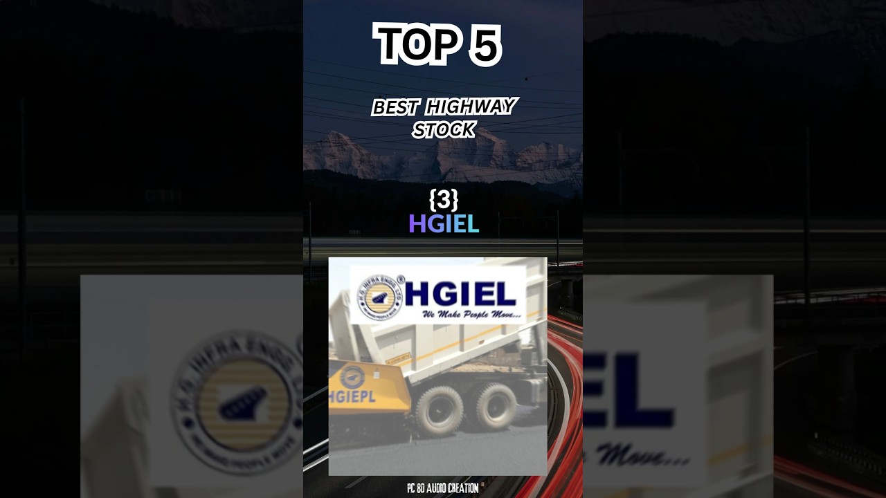 Best Highway Stocks 🚧📈 | Road Sector Growth | Invest Smart 