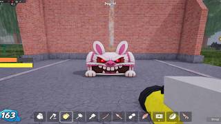 I SURVIVED 100 DAYS NEXT TO THE EVIL BUNNY CHEST! 😱