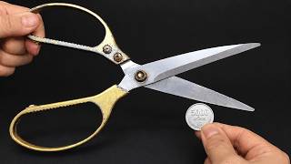 How To Sharpen and Clean Scissors at Home  Make Them Cut Like New screenshot 2