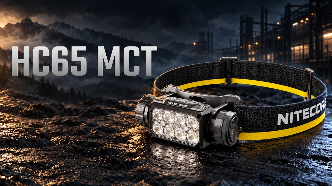 NITECORE HC65 MCT Multiple Color Temperatures High-Output