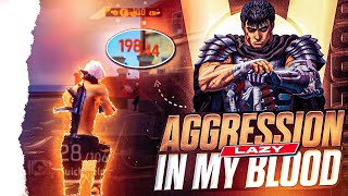 AGGRESSION IN MY BLOOD || FREE FIRE TOURNAMENT HIGHLIGHTS 😈🔥|| BY LAZY FF 🔥🥶