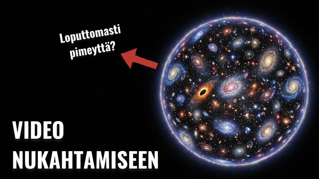 Mihin universumi laajenee? | Video nukahtamiseen