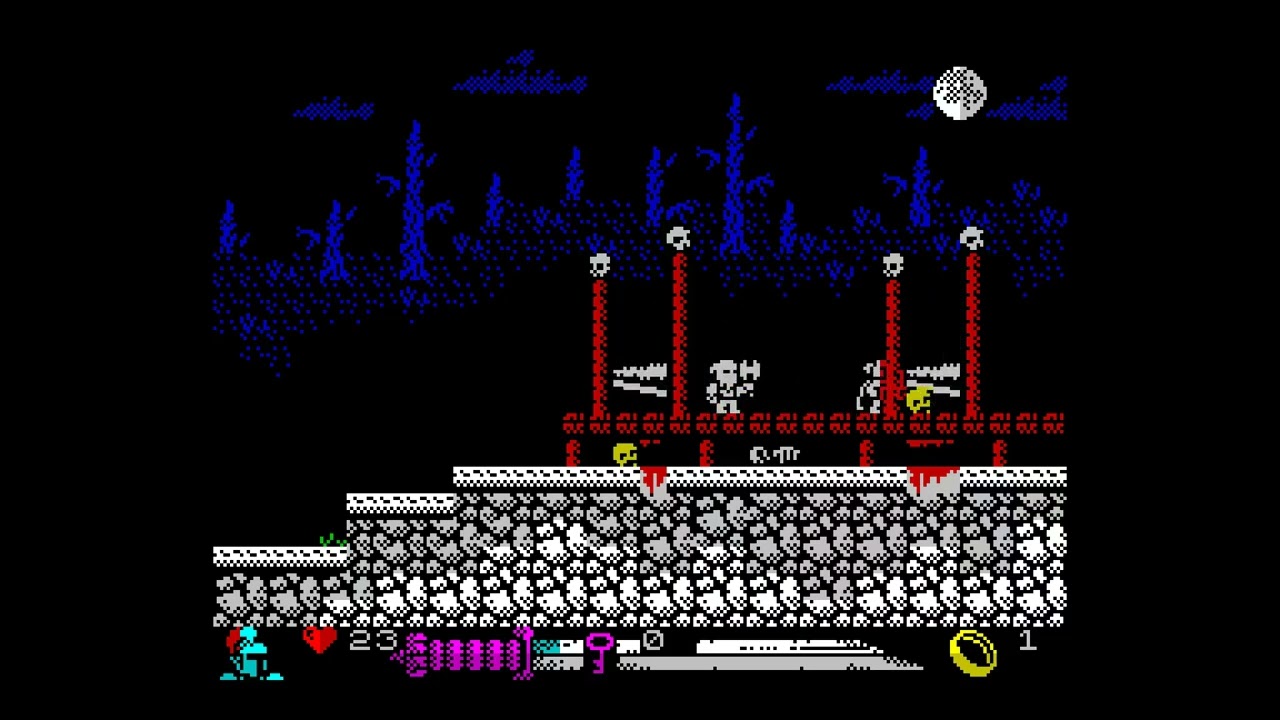 Cursed Castle 2 (zx spectrum 128) by Fransouls