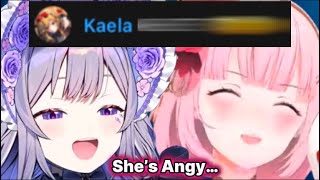 Biboo Called Kaela MANY TIMES During Collab with Calli until She Got Mad【Hololive】