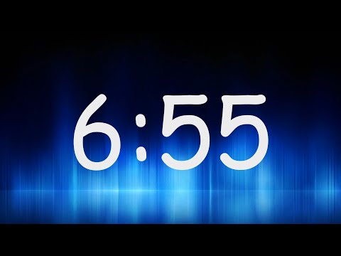 6:55 Minutes Timer / Countdown from 6min 55sec