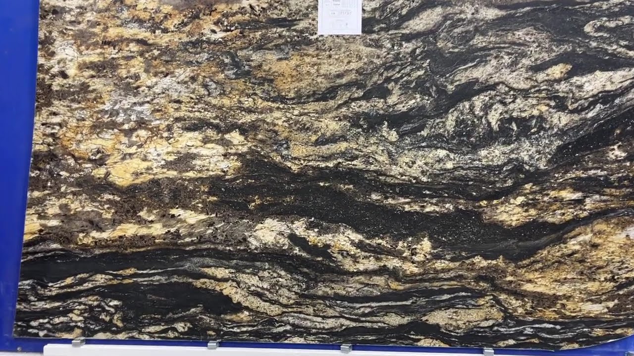 2 cm Nero Volcano  Granite Leather BL 4201/ 3230 Hilltop Surfaces