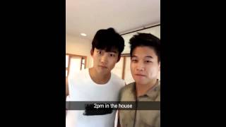 150904 Ki Hong Lee Snapchat Story Cut - Meeting 2Pm