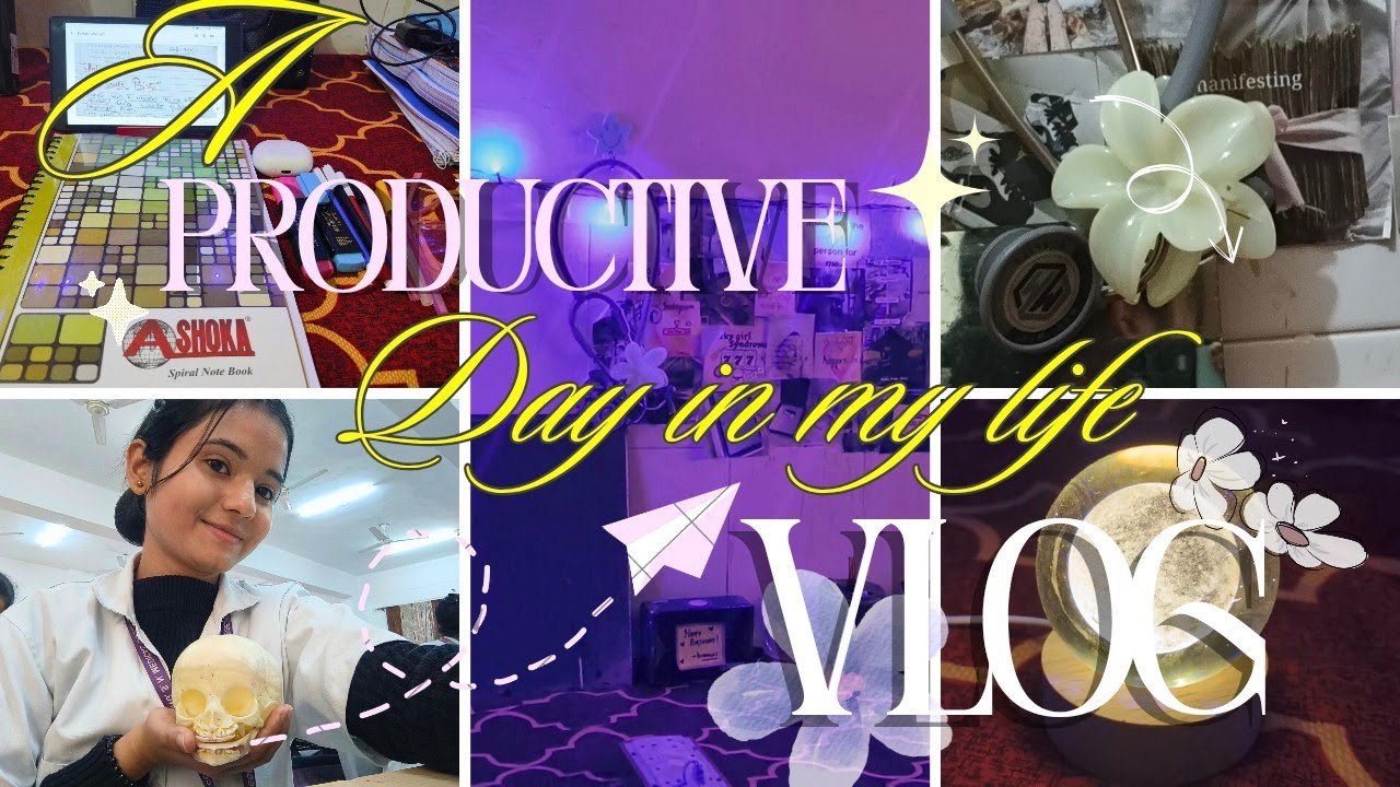 A "PRODUCTIVE" Day in My Life as a BSC NURSING Student | Govt. College ...