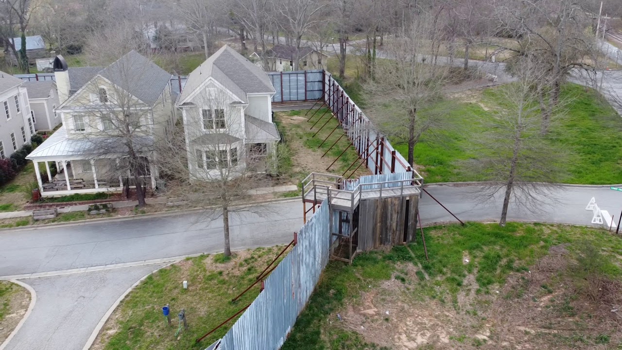Alexandria Safe zone from "The Walking dead " random drone footage