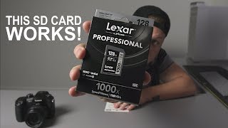 Panasonic GH5 400mbps SD card test - in 4k