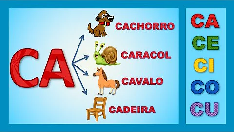 Como explicar a família silábica do C?