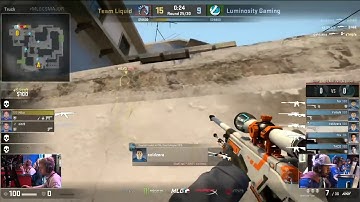 CS GO   Coldzera INSANE JUMP SHOT NO SCOPE DOUBLE KILL WITH AWP!   MLG Columbus 2016