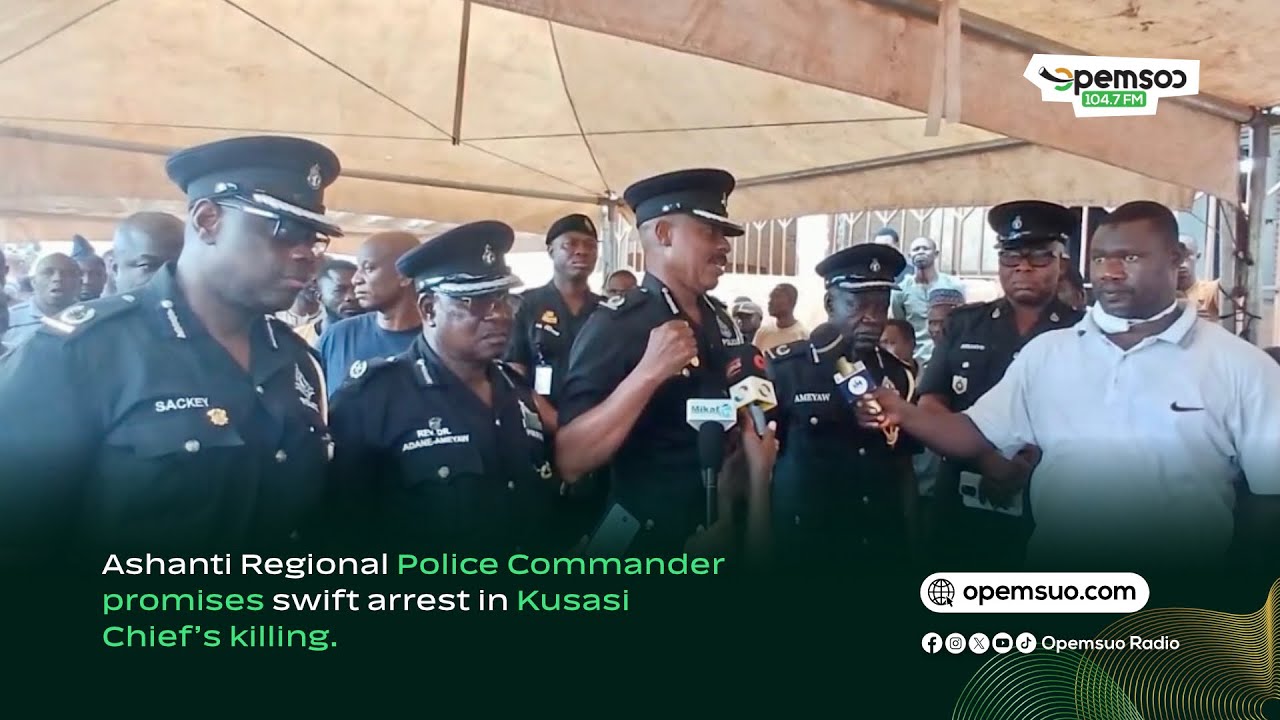 Ashanti Regional Police Commander promises swift arrest in Kusasi Chief ...