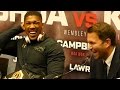 (HILARIOUS) ANTHONY JOSHUA REVEALS WHAT HE TOLD KLITSCHKO DURING FIGHT; CLOWNS WITH EDDIE HEARN