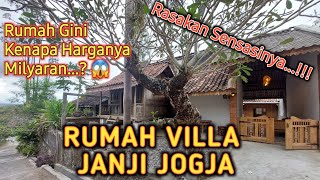 Download Lagu RUMAH VILA ETNIK TRADISIONAL DI JOGJA | Rumah Gini tapi ko harganya Milyaran.. 😱| MP3
