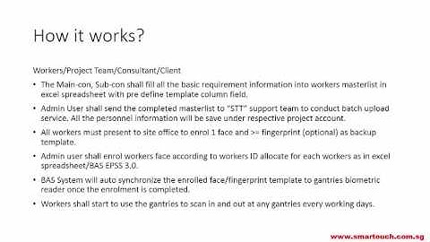 BCA EPSS Soltions : SMART BAS EPSS Introduction