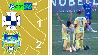 CARIOCA SÉRIE C 2026 - TAÇA WALDIR AMARAL - 7ª RODADA - VERA CRUZ 1X2 CAAC BRASIL