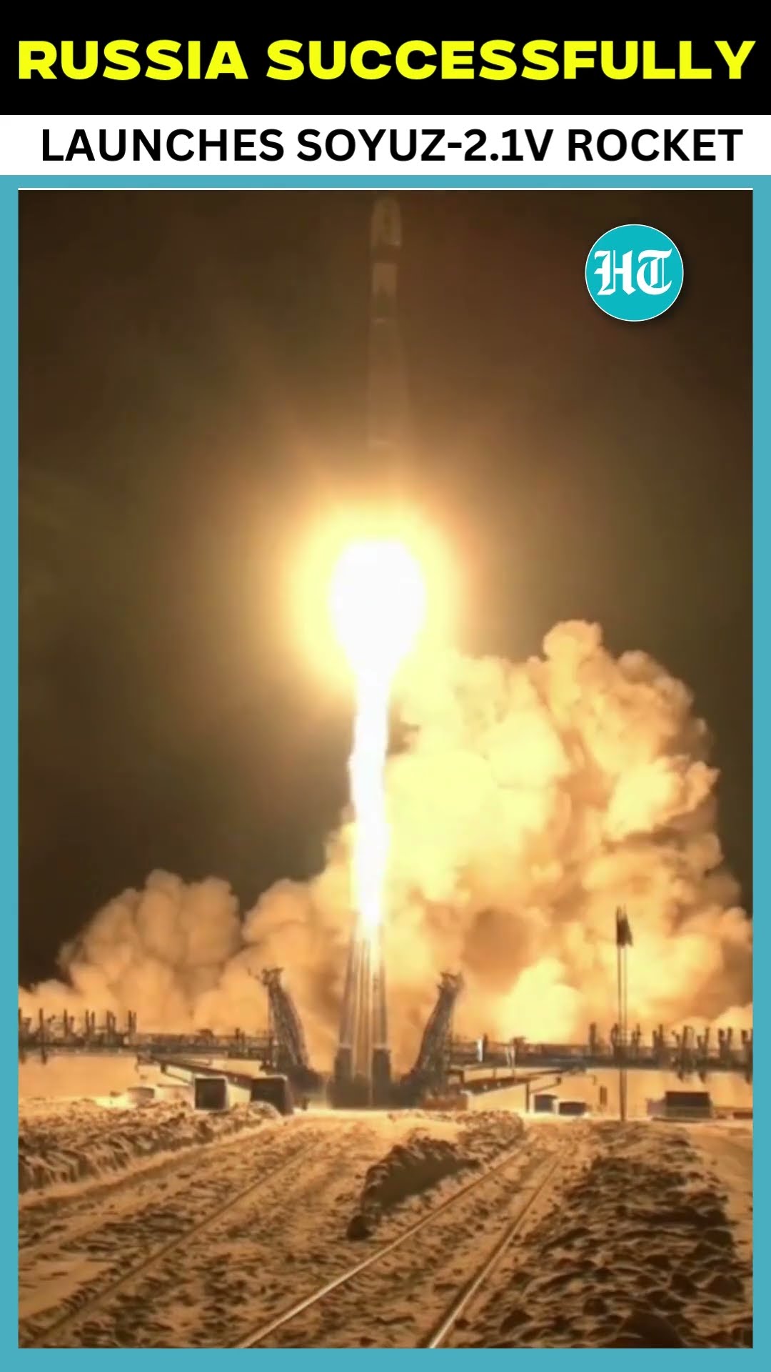 Russia Successfully Launches Soyuz-2.1v Carrier Rocket From Plesetsk Cosmodrome