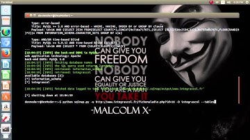 Injections Sql | Sqlmap | Ubuntu 14 04