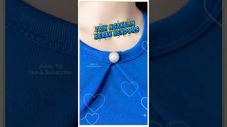 Trik Cara Ngakalin Kerah Kaos Yang kedodoran #shorts #shortsvideo #tutorial #kreatif #diy #makeover
