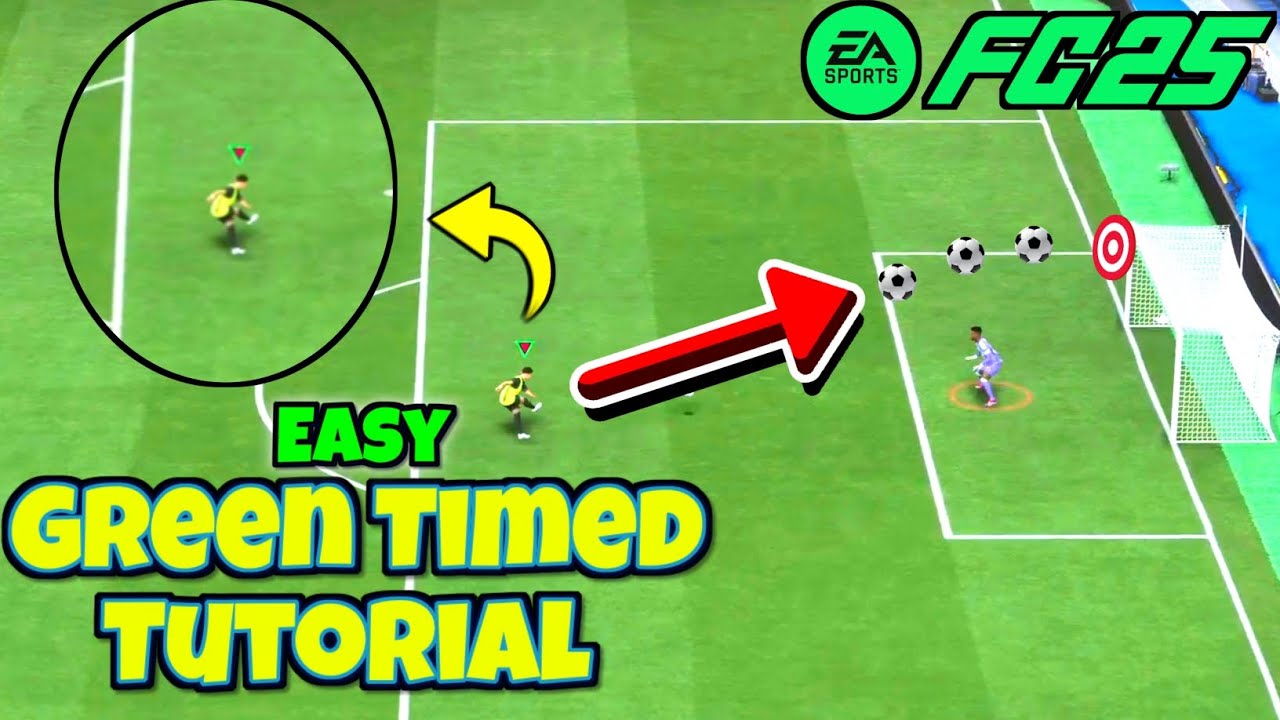 FC 25 - Learn to Green-Time Everytime (Best Tutorial) - YouTube