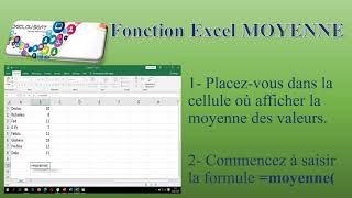 Fonction MOYENNE screenshot 2