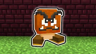 I made GOOMBA in minecraft