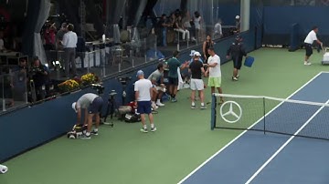 LIVE US Open Tennis 2017: Roger Federer Practice