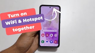 Samsung Galaxy A55 5G:  How to use wifi and hotspot at same time screenshot 3