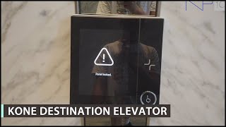 Kone MiniSpace Traction Elevator (Lift) with Destination/Polaris @ Prosperity Tower, District8, SCBD