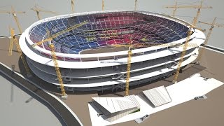 NUEVO CAMP NOU – Una construcción por fases y sin dejar de jugar